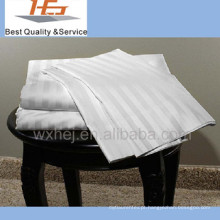 Preço de fábrica de tecido de algodão listrado para lençóis de cama